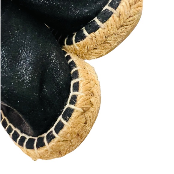 CM Paris Espadrilles Size 38 New excellent condition no tag no box Fabric Upper - Picture 8 of 14